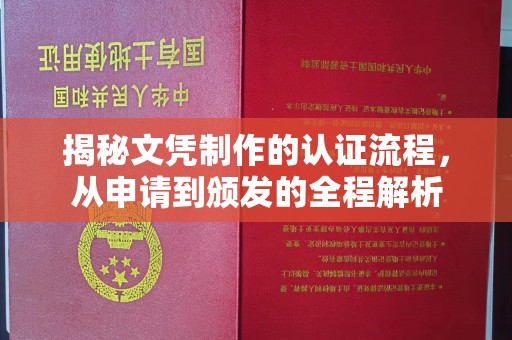 广丰揭秘文凭制作的认证流程，从申请到颁发的全程解析