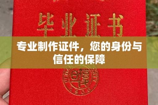 广丰专业制作证件，您的身份与信任的保障