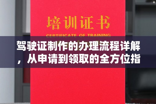 广丰驾驶证制作的办理流程详解，从申请到领取的全方位指南